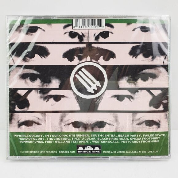 Strike Anywhere - Iron Front CD 2009, Bridge Nine Punk Music - Sealed - Picture 2 of 8